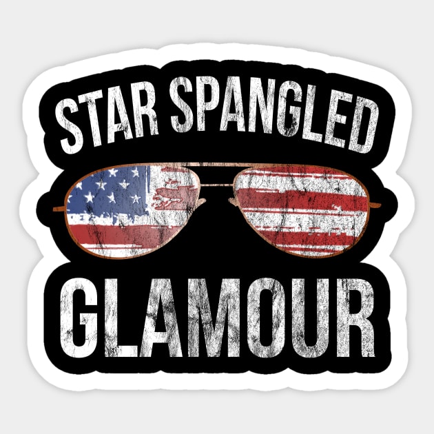 Star Spangled Glamour Sticker by joshp214